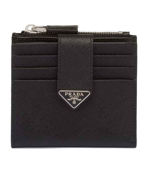 prada business card holder uk|Prada saffiano leather card holder.